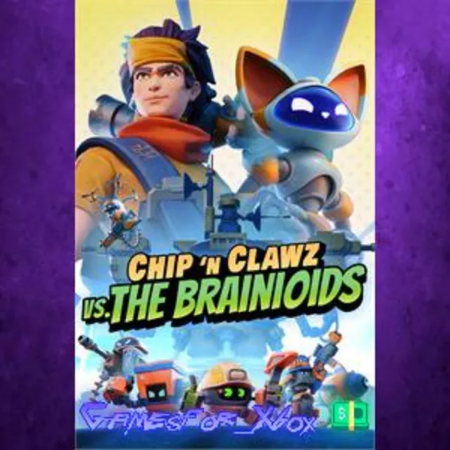 ☀️Chip ‘n Clawz vs. The Brainioids XBOX