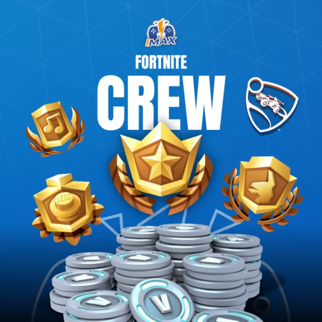Fortnite Crew Subscription – 1M + Battle Pass &amp; V-Bucks