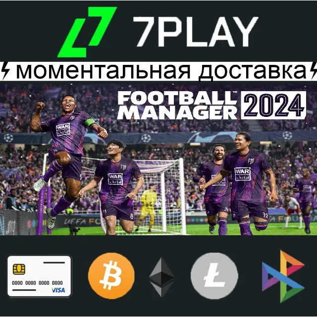 Football Manager 2024 - Оффлайн Steam 24/7