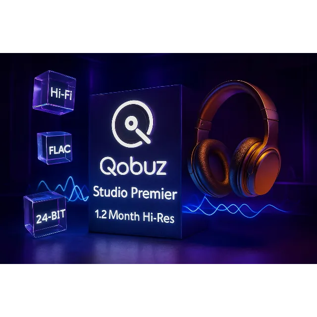 🔥🔥Аккаунт Qobuz Studio 🔥2 месяца🔥💯💯