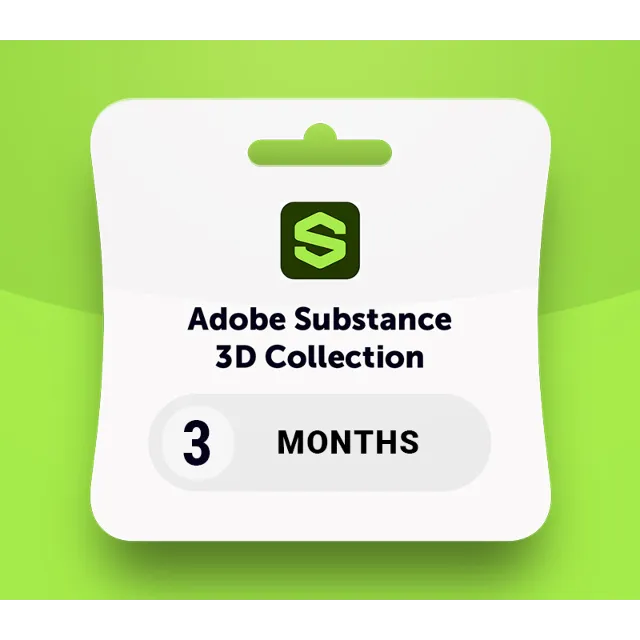 ADOBE SUBSTANCE 3D COLLECTION 3 МЕСЯЦА | КЛЮЧ