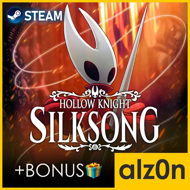 ・Hollow Knight: Silksong + ПОДАРОК・STEAM・