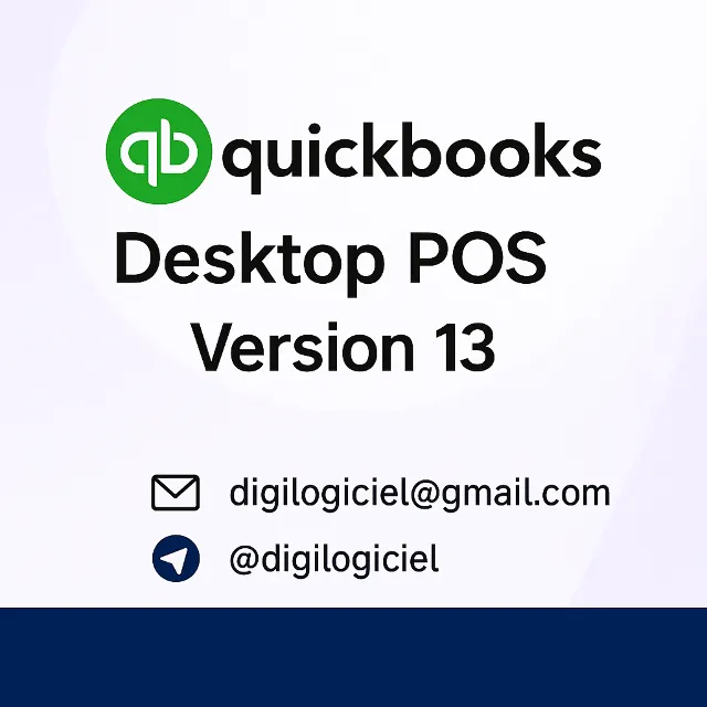 Quickbook Desktop POS Version 13 Lifetime 1PC