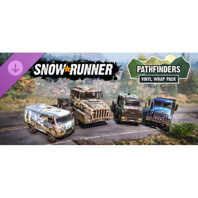 SnowRunner – Pathfinders Vinyl Wrap Pack DLC