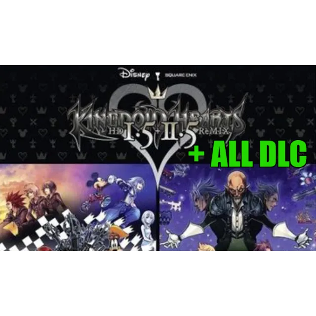 ・KINGDOM HEARTS -HD 1.5+2.5 REMIX-・ВСЕ DLC・НА 90 ДН