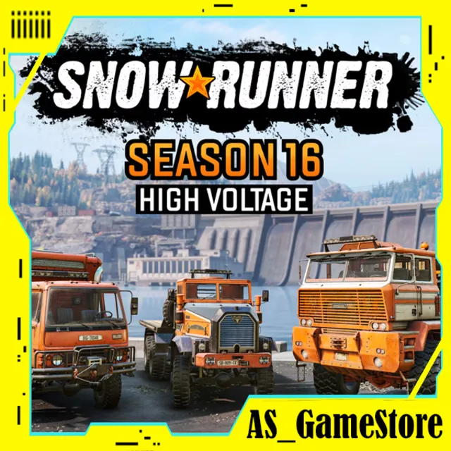 🔵SnowRunner - Сезон 16 High Voltage / Сноураннер | PS4/PS5 Турция Украина