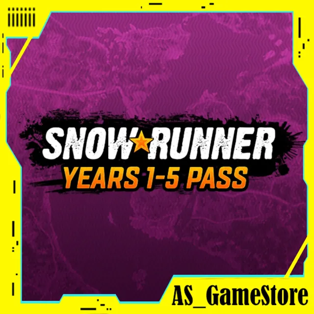 ⚫️SnowRunner - Сезонный пропуск 1-5 года | Epic Games EGS