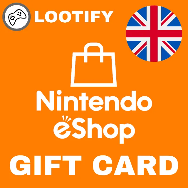 🧡 Nintendo Gift Card eShop 💳 15/25/50/100 GBP 🌍 UK