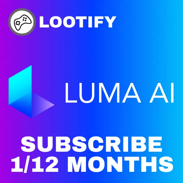 🧬 LUMA AI DREAM MACHINE ⭐️ 1/12 Месяц ✅ на Ваш Аккаунт