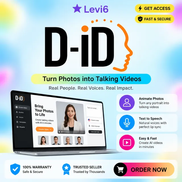 D-ID | Lite / Pro подписка 1 месяц