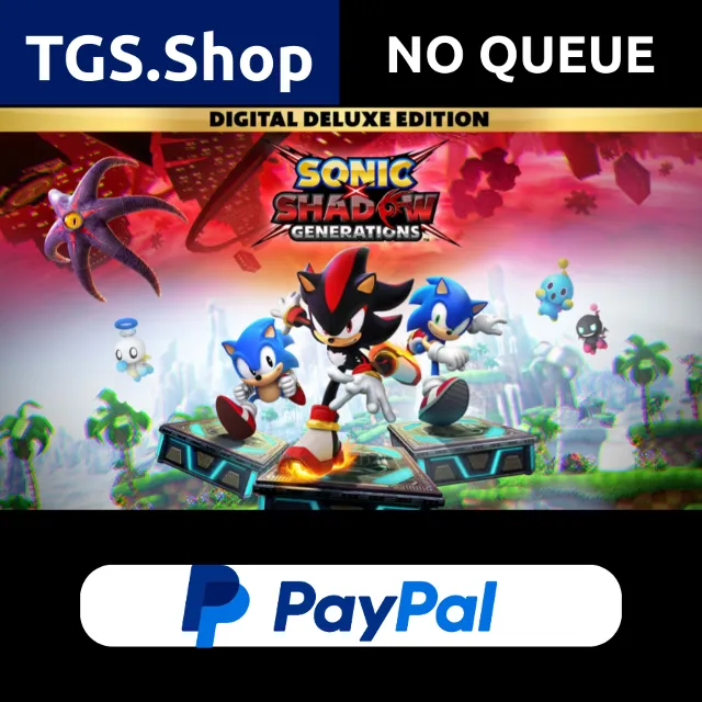 Sonic X Shadow Generations Deluxe | NO QUEUE | PAYPAL