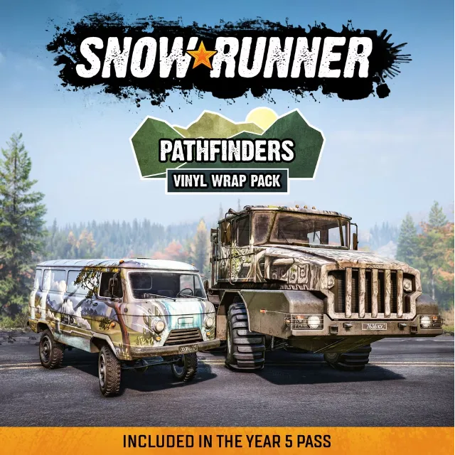✅ SnowRunner – Pathfinders Vinyl Wrap Pack PC Windows 10 Ключ