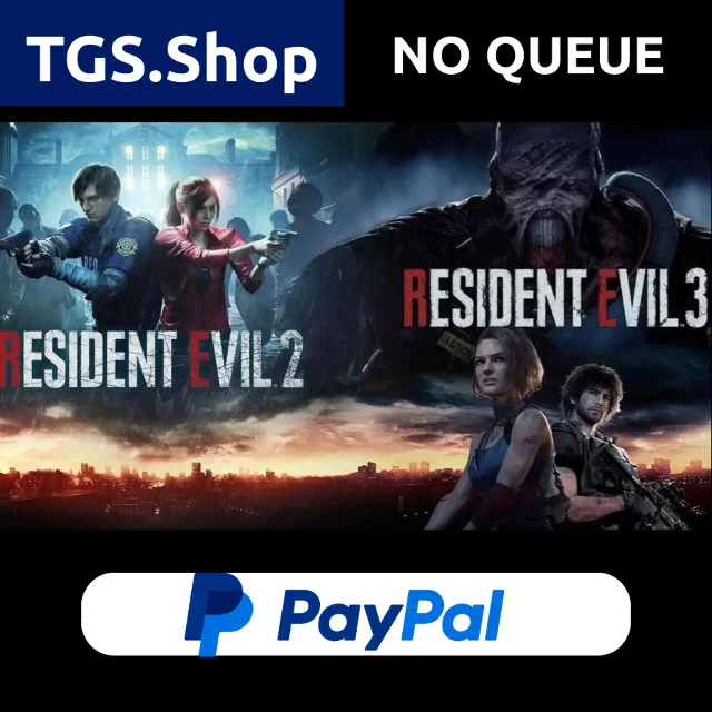 Resident Evil 2 + Resident Evil 3 | Offline | PAYPAL