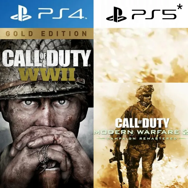 Call of Duty WW II + DLC + MW2CR PS4|5*Аренда от 7 дней