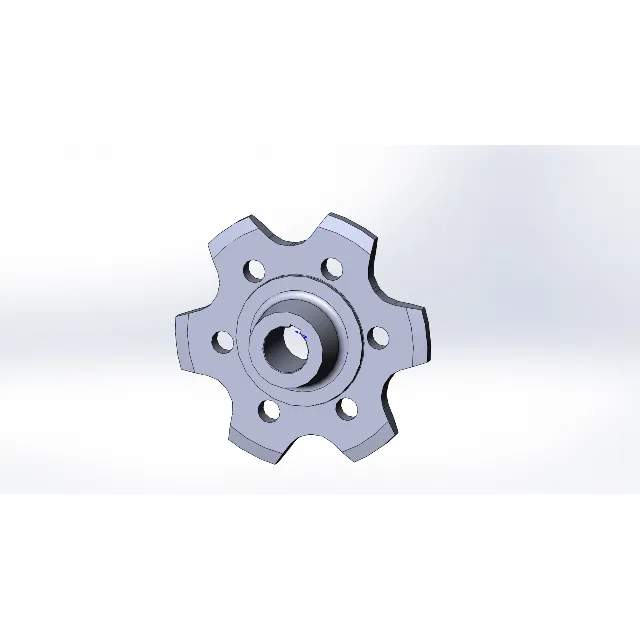 3D модель детали звездочка