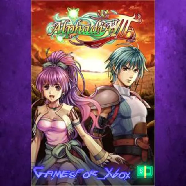 ☀️Alphadia III XBOX
