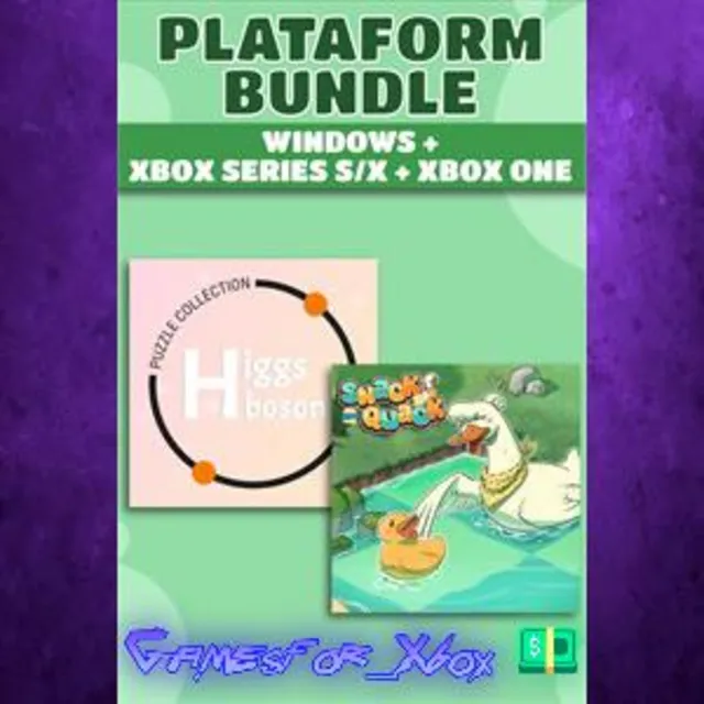 ☀️Snack and Quack / Higgs Boson Bundle XBOX