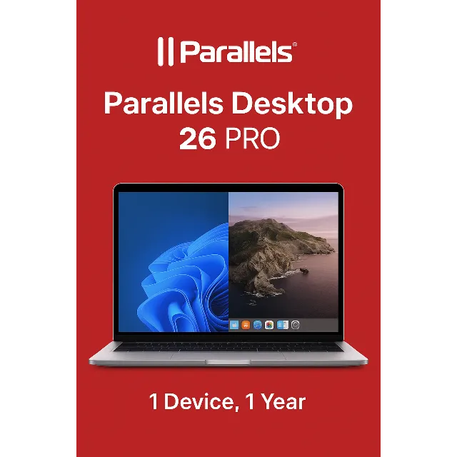 Parallels Desktop 26 PRO (MAC) (1 Устройство, 1 ГОД)