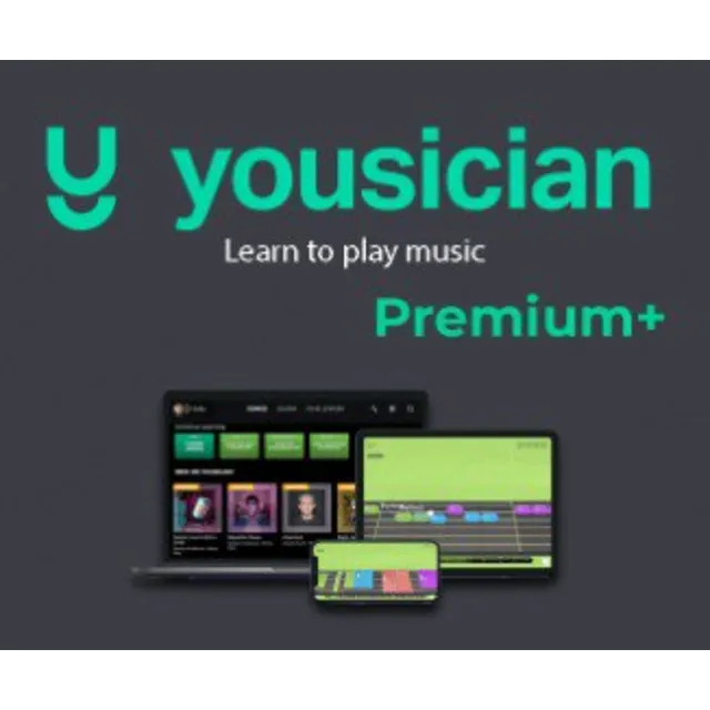 Yousician Premium+ | 1/3/12 МЕСЯЦ НА ВАШ АККАУНТ