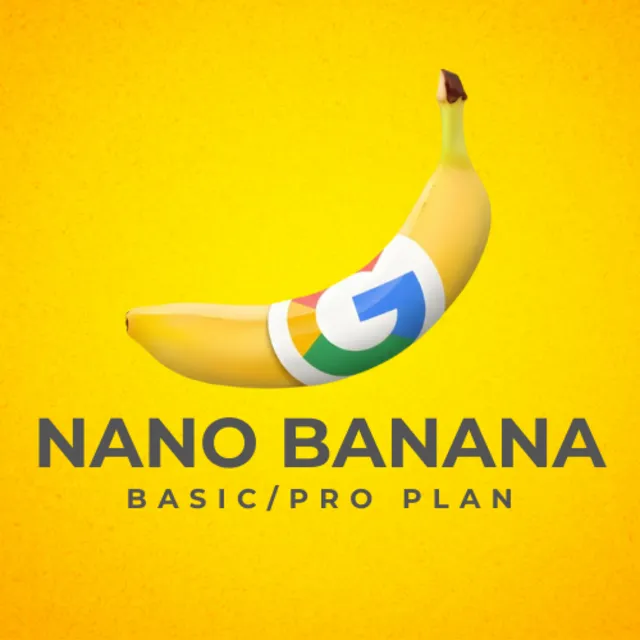 NANO BANANA AI Частная подписка – Базовый / Pro-план