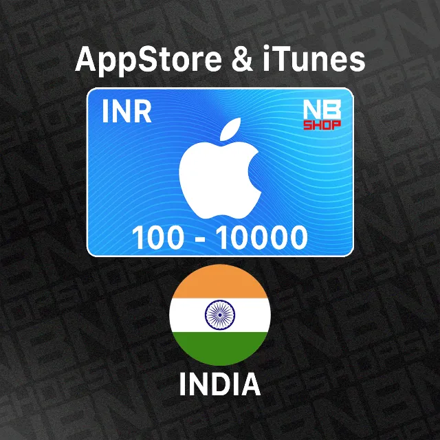 Карта Apple iTunes / AppStore [Индия] 100 - 10000 INR (INDIA) - Ключ АВТО