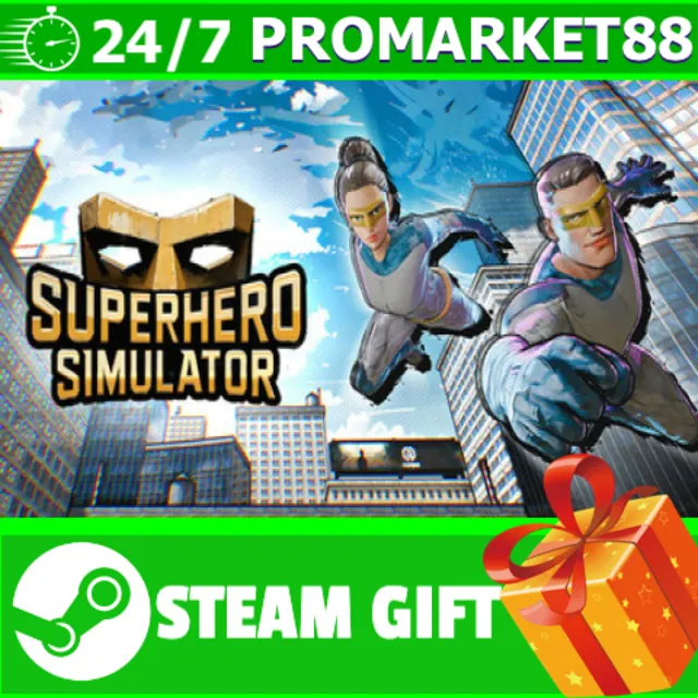 ️ВСЕ СТРАНЫ+РОССИЯ Superhero Simulator STEAM GIFT