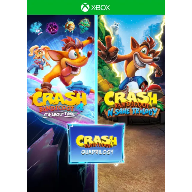 Crash Bandicoot 4 - Quadrilogy Bundle (Xbox) Аренда