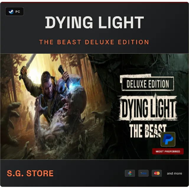 💛 Dying Light: The Beast Deluxe Edition Steam Offline