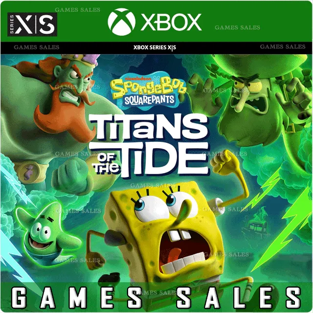 SPONGEBOB SQUAREPANTS: TITANS OF THE TIDE✅XBOX|XS🔑КЛЮЧ