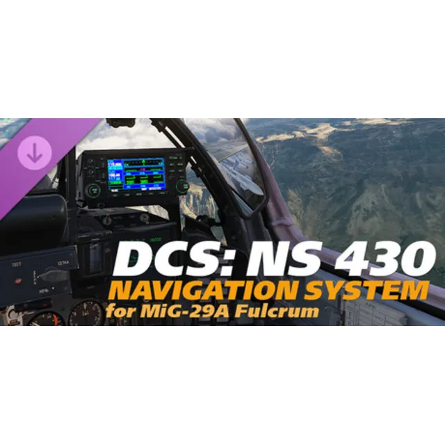 DCS: NS 430 Navigation System for MiG-29A DLC