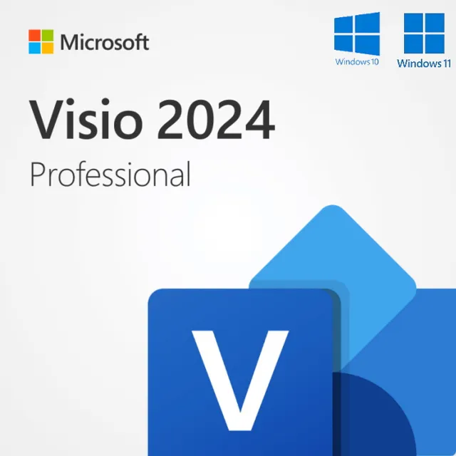 Цифровой ключ Visio Professional 2024🔑