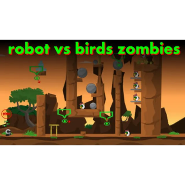 Robot vs Birds Zombies STEAM GIFT ВСЕ СТРАНЫ