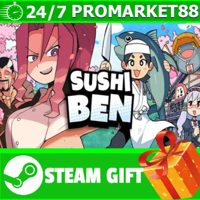 ️ВСЕ СТРАНЫ+РОССИЯ Sushi Ben STEAM GIFT