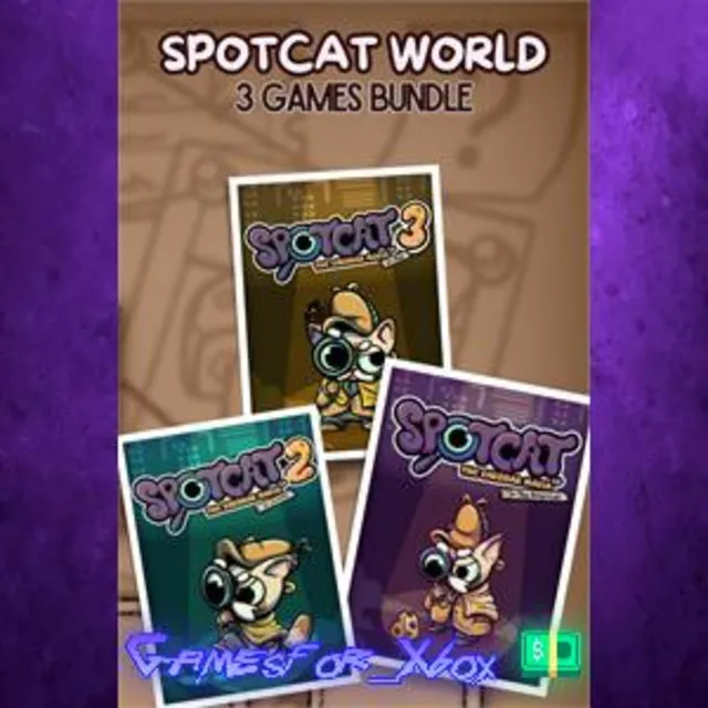 ☀️SpotCat vs The Cheddar Mafia World Bundle XBOX