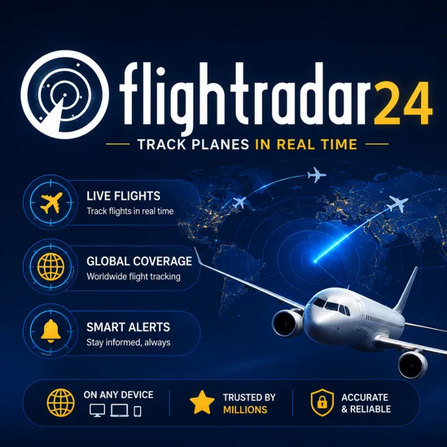 Flightradar24 - ПОДПИСКА - 1/12 МЕСЯЦЕВ