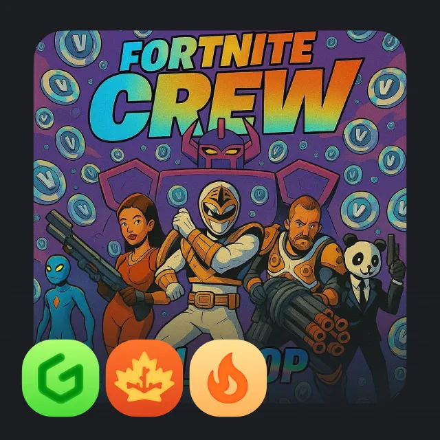 Отряд FORTNITE | 1 МЕСЯЦ | 1000 V-BUCKS | Epic Games