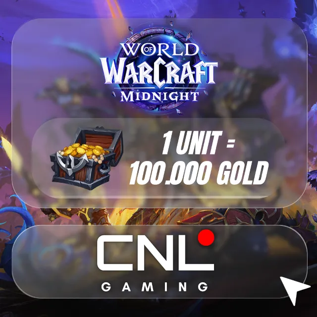 WOW Midnight 1 единица = 100000 золота