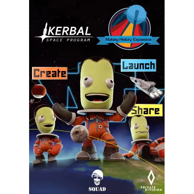 (DLC) Kerbal Space Program: Making History КЛЮЧ🔑 STEAM