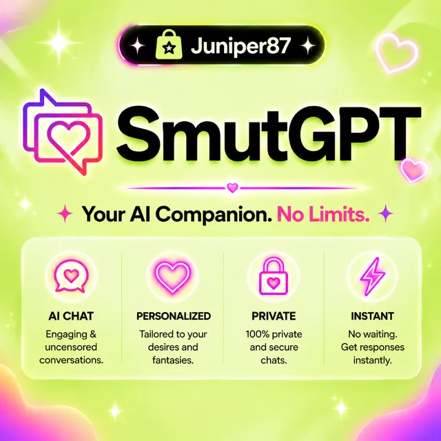 SmutGPT Ай | Стартер, Про, Элита | На ваш счет