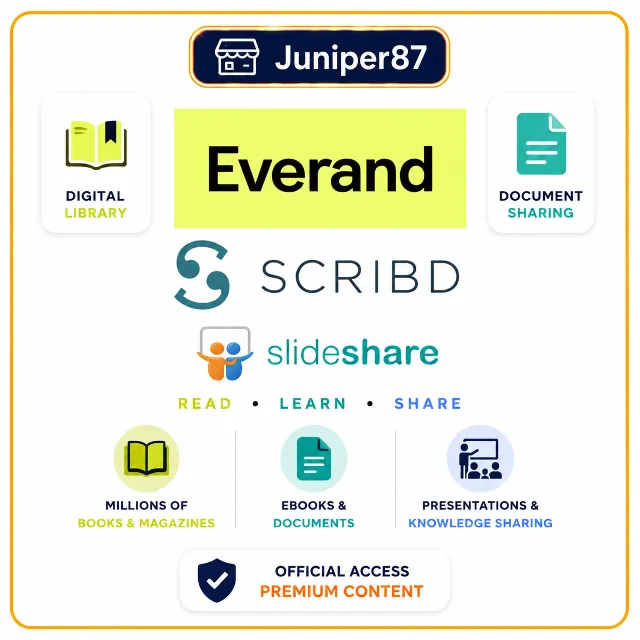 Scribd Premium Account 1 месяц