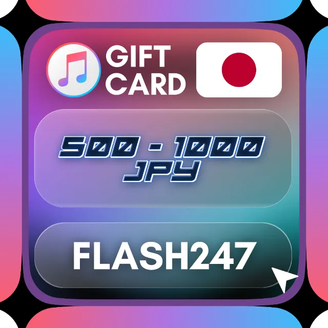 Подарочная карта Apple и iTunes (Япония) | 500–10&nbsp;000 и