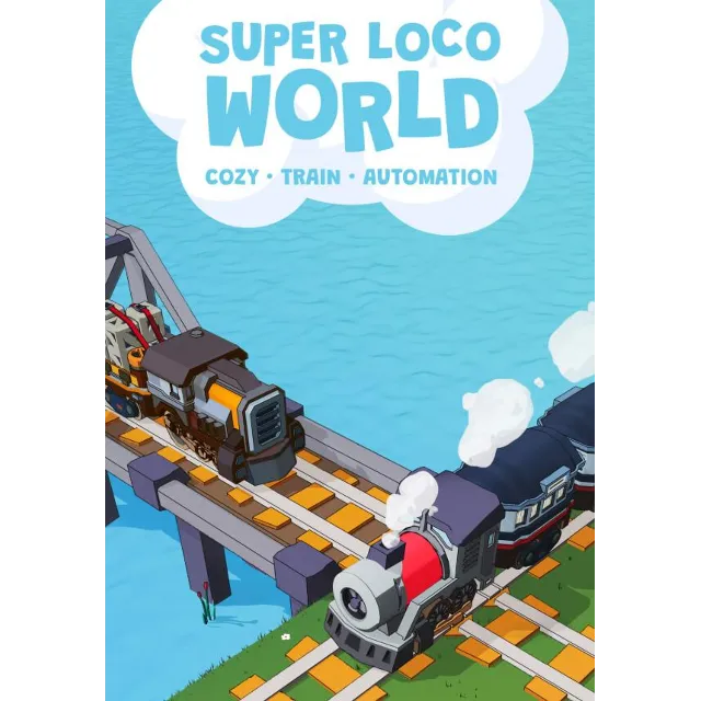 Super Loco World - Cozy Train Automation КЛЮЧ🔑 STEAM