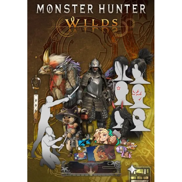 (DLC) Monster Hunter Wilds - Deluxe Pack КЛЮЧ🔑 STEAM