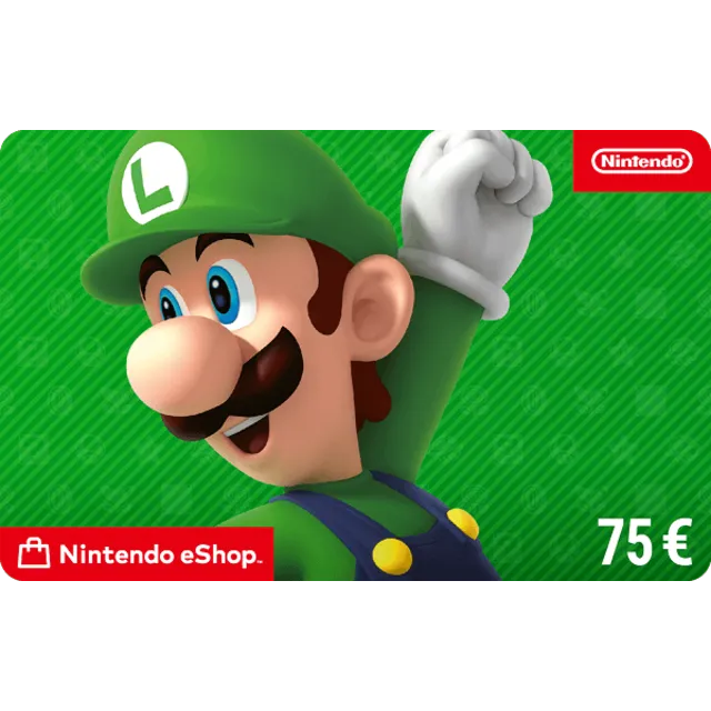 Nintendo eShop Card 75 € КЛЮЧ🔑 Nintendo Евросоюз