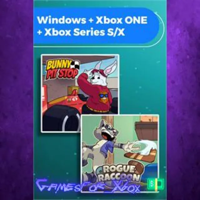 ☀️Bunny Pit Stop / Rogue Raccoon Bundle XBOX
