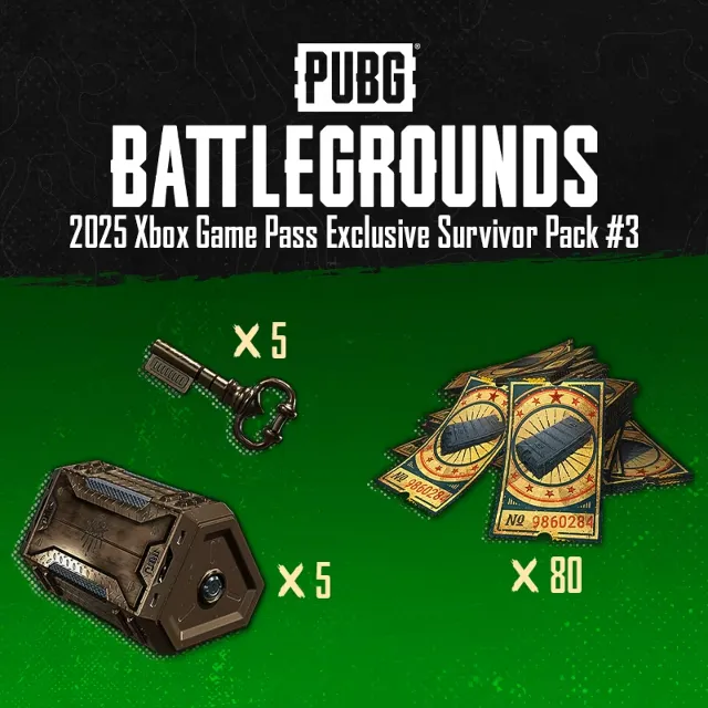 PUBG Exclusive Survivor Pack #3 | 2025 | XBOX | DLC-пакет