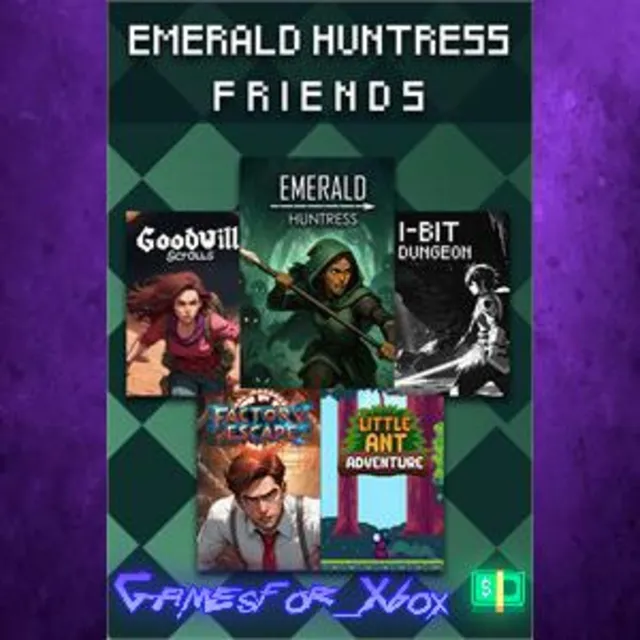 ☀️Emerald Huntress Friends XBOX