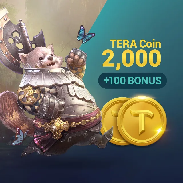 TERA Coin 2,100 XBOX Любой Акк