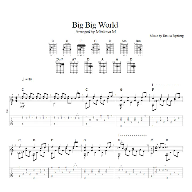 Emilia - Big Big World