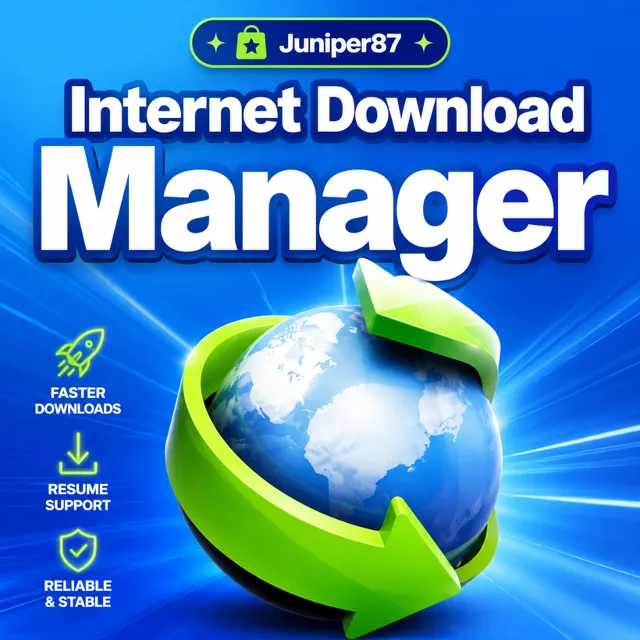 Internet Download Manager ( IDM ) 1год - 1 пользователь